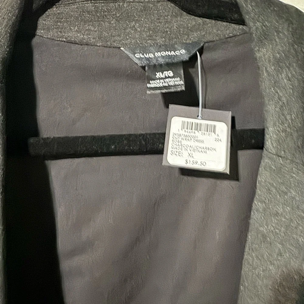 NWT Club Monaco knit wrap dress size XL - Picture 3 of 4